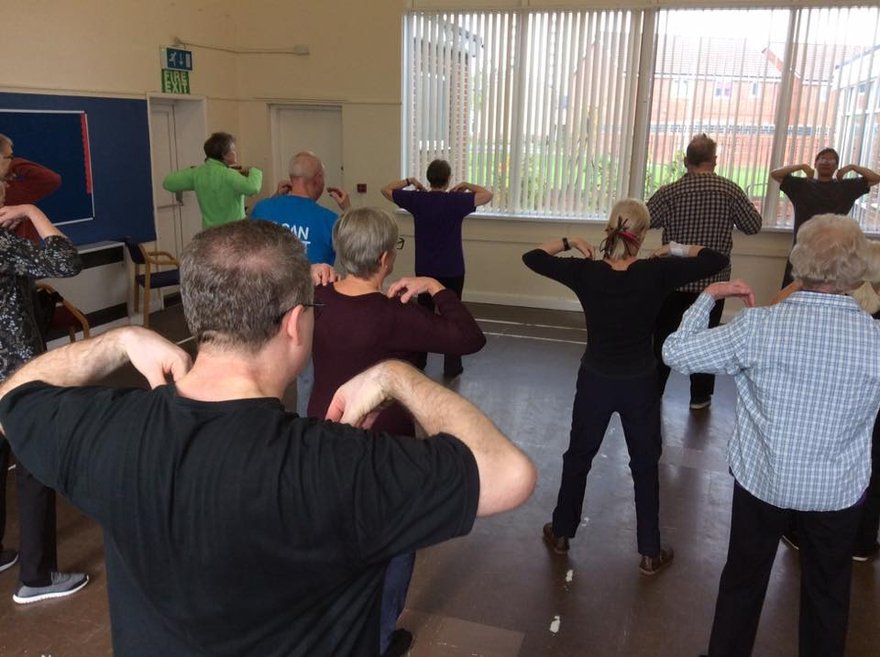 Tai Chi Exercising